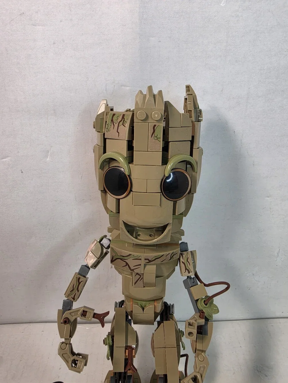 Lego Marvel Studios The Infinity Saga I am Groot model (set number 76217).